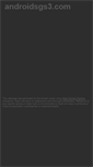 Mobile Screenshot of androidsgs3.com